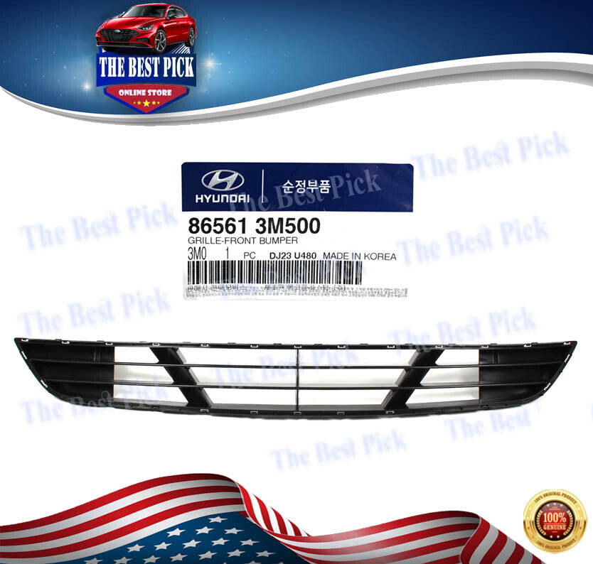 ⭐GENUINE⭐ Grille Front Bumper Lower For HYUNDAI GENESIS SEDAN 12-14 865613M500