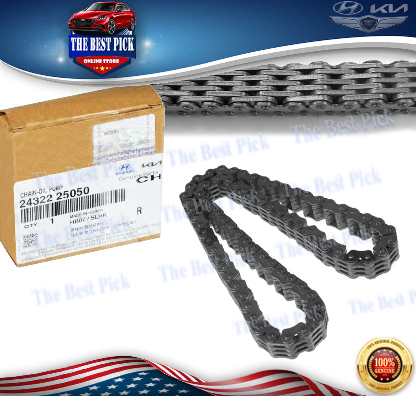 ⭐GENUINE⭐ Oil Pump Chain for 2.4L 2006-2014 2432225050