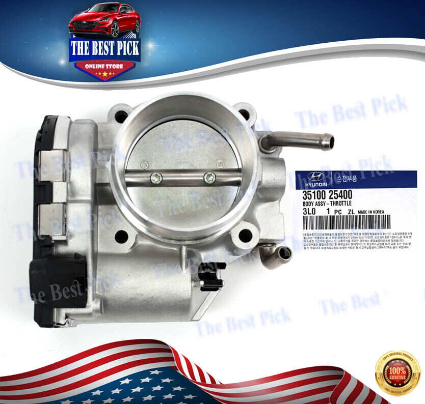 GENUINE Throttle Body Fits 2006-2013 Hyundai Kia 2.0L 2.4L 3510025400