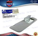 ⭐GENUINE⭐ Sun Visor Gray RIGHT Passenger for 06-10 Hyundai Sonata 852023K400QS