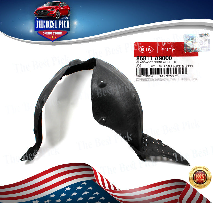 ⭐GENUINE⭐ Fender Liner Front LEFT Driver For KIA SEDONA 2015-2021 86811A9000