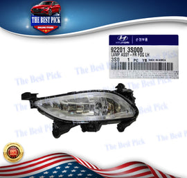 ⭐GENUINE⭐ FOG LIGHT LH SIDE FOR SONATA 2011-2012 922013S000