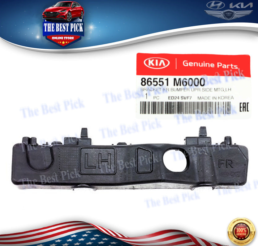 ✅GENUINE✅ Front Bumper Bracket LEFT DRIVER for 2019-2022 Kia Forte 86551M6000