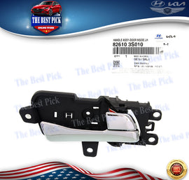 Genuine Inside FRONT / REAR Door Handle LH Chrome SONATA 2011-2014 826103S010