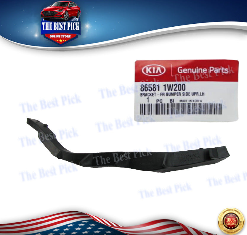 ⭐GENUINE⭐ FRONT Bumper Bracket Retainer LH Rio Hatchback 5DR 12-15 865811W200