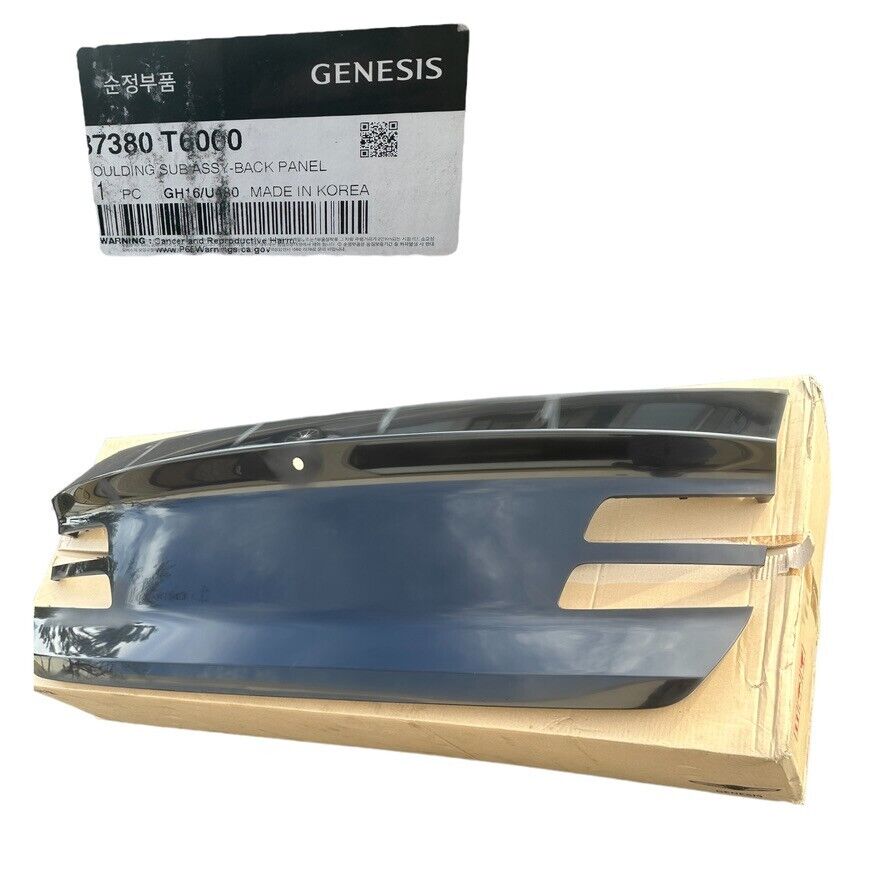 ⭐GENUINE⭐ REAR TAIL FINISH PANEL For 2021 2022 GENESIS GV80 87380T6000