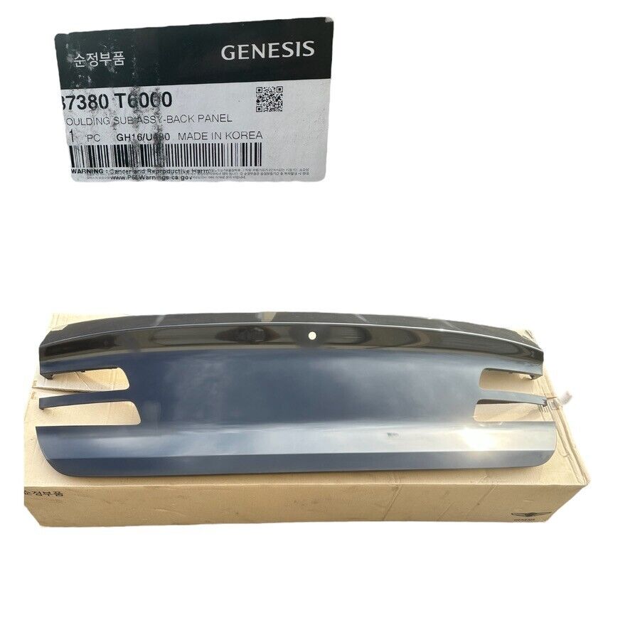 ⭐GENUINE⭐ REAR TAIL FINISH PANEL For 2021 2022 GENESIS GV80 87380T6000