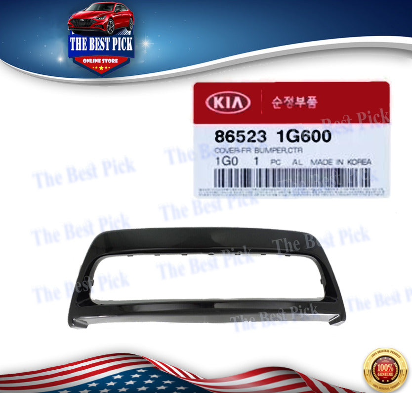 ⭐GENUINE⭐ FRONT BUMPER GRILLE CENTER COVER KIA RIO 2010-2011 865231G600