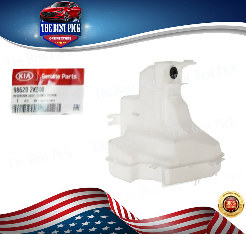 ⭐GENUINE⭐ Windshield Washer Reservoir Tank for 2012-2013 Kia Soul 986202K500