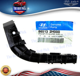 GENUINE Outer Bracket Left Front Bumper  07-2010 HYUNDAI Elantra 2.0L 865132H000
