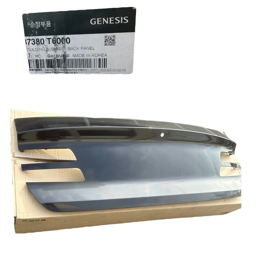 ⭐GENUINE⭐ REAR TAIL FINISH PANEL For 2021 2022 GENESIS GV80 87380T6000