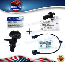 Load image into Gallery viewer, SENSORS KIT = 3PCs ( KNOCK &amp; CAMSHAFT POSITION &amp; Oil Pressure SENSORS 17-20 2.0L