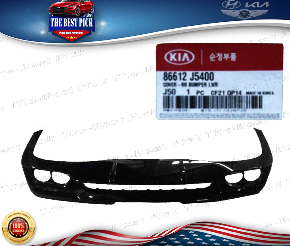 ⭐GENUINE⭐ REAR BUMPER COVER LOWER FOR 2018-2021 KIA STINGER GT SEDAN 86612J5400