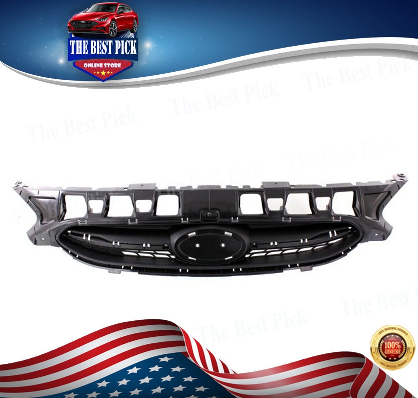 Grille 15-16 For Hyundai Accent Black 2-Door Hatchback 4-Door GENUINE 863511R510