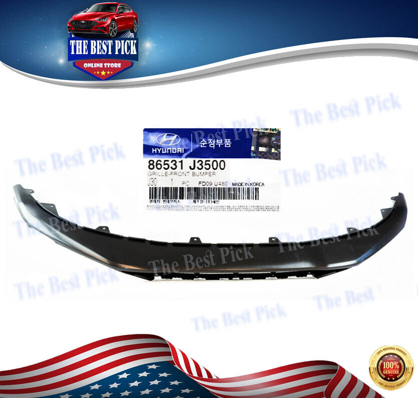 ⭐GENUINE⭐Front Bumper Lower Grille Centr HYUN VELOSTER 1.6 Turbo19-20 86531J3500