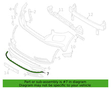 Load image into Gallery viewer, GENUINE Front Lower Bumper Trim For Hyundai Venue 2022 86591K2000