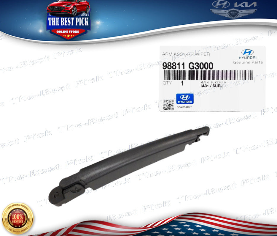 ⭐GENUINE⭐ REAR Windshield Wiper Arm For Hyundai Santa Fe 2019-2023 98811G3000