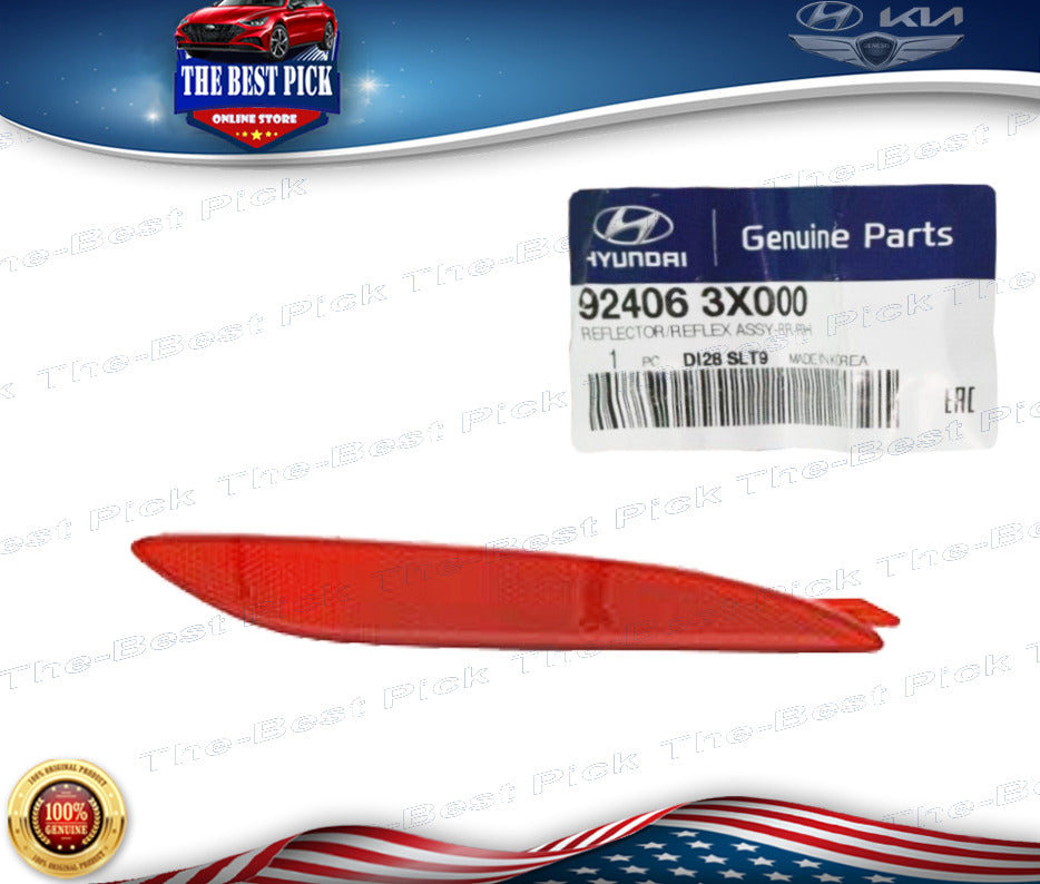 ⭐GENUINE⭐ REAR Bumper Reflector RIGHT For Hyundai Elantra 2011-2013 924063X000