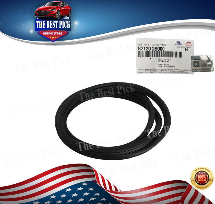 GENUINE Front Door-Weatherstrip Seal on Body Right 10-15 Tucson 821202S000