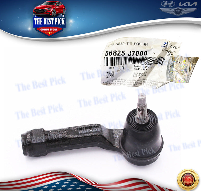 ⭐GENUINE⭐Steering Tie Rod End 1 PC RIGHT For Elantra Forte Kona 2020  56825J7000