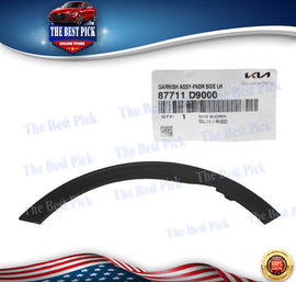 ⭐GENUINE⭐ FRONT Fender Flare Molding LEFT for Kia Sportage 2016-2022 87711D9000