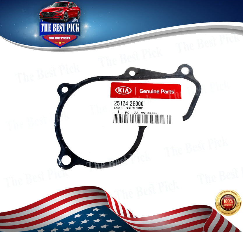 ⭐GENUINE⭐ Engine Cooling Water Pump Gasket Kia, Hyundai 11-14 Elantra 251242E000