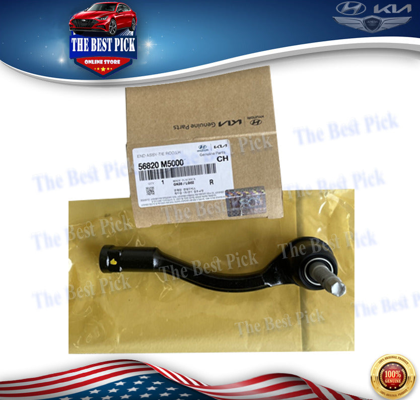 ⭐GENUINE⭐ LEFT OUTER TIE ROD FOR 2019-2021 SANTA FE NEXO TELLURIDE 56820M5000