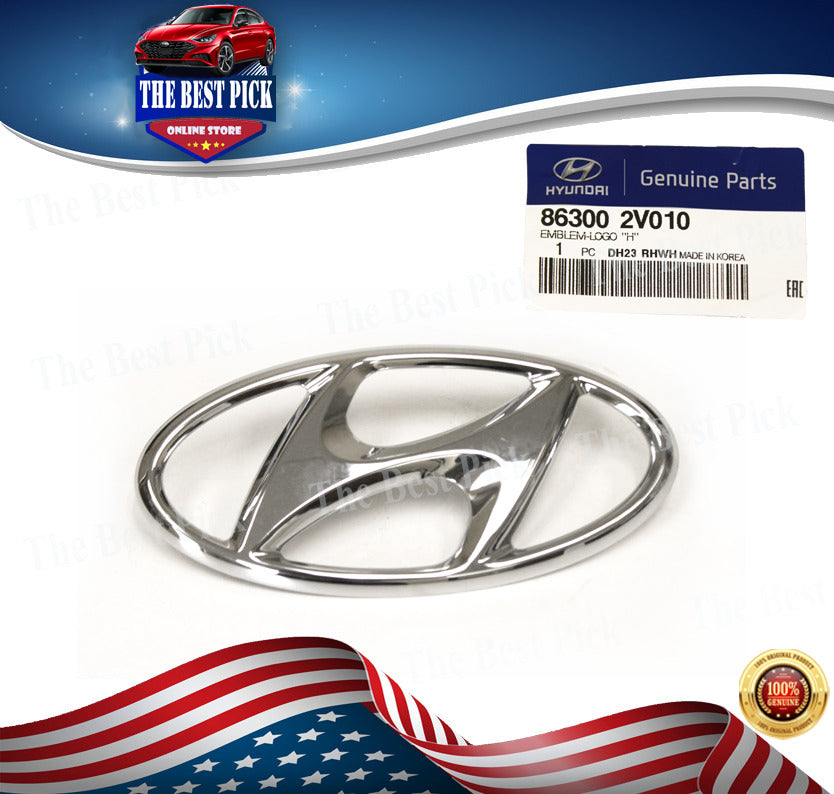 ⭐GENUINE⭐ REAR Trunk Logo Emblem "H" fits For Hyundai Veloster 12-17 863002V010