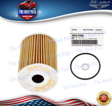 Load image into Gallery viewer, ⭐GENUINE⭐ Oil Filter 14-20 Genesis &amp; Hyundai &amp; Kia 3.3L 3.8L 263203CKB0