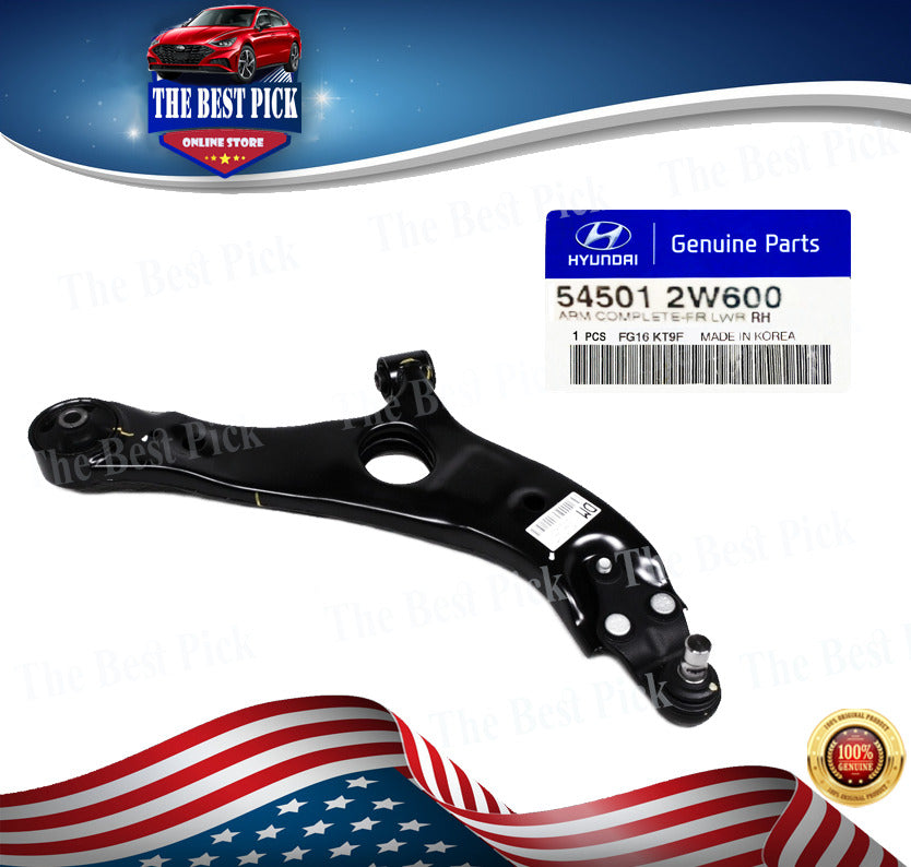 ⭐GENUINE⭐ Lower Control Arm Front Rh Santa Fe Sport LWB XL 2013~2018 545012W600