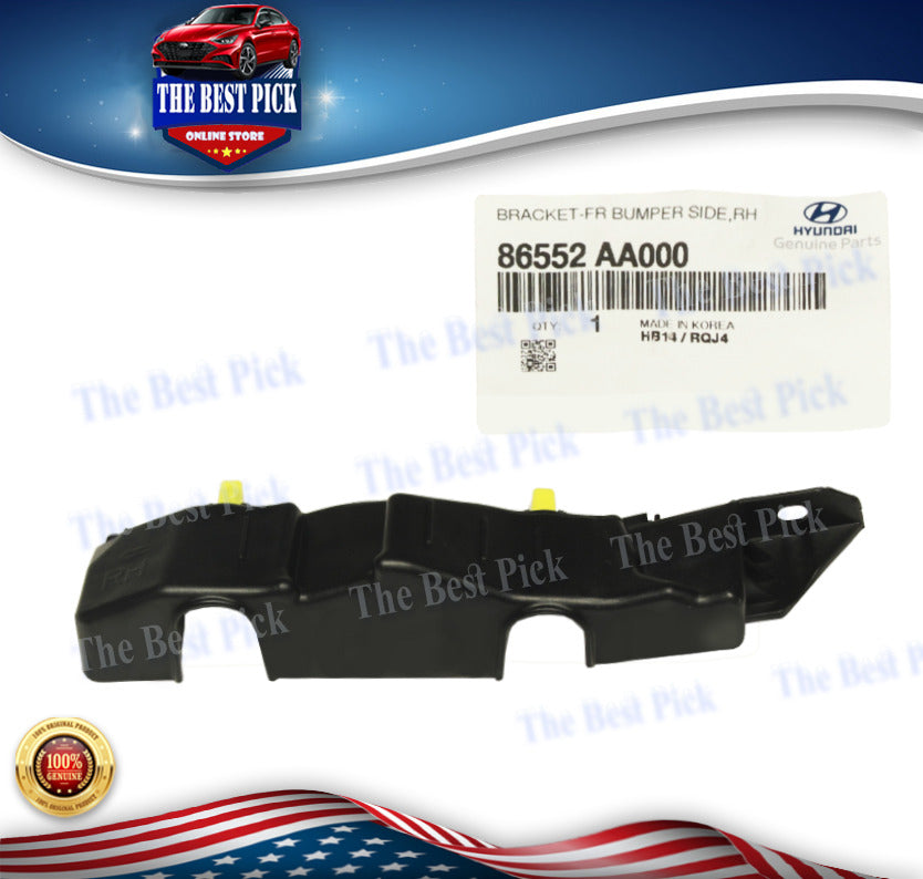 ⭐GENUINE⭐ FRONT BRACKET BUMPER RIGHT For Hyundai ELANTRA 2021-2022 86552AA000