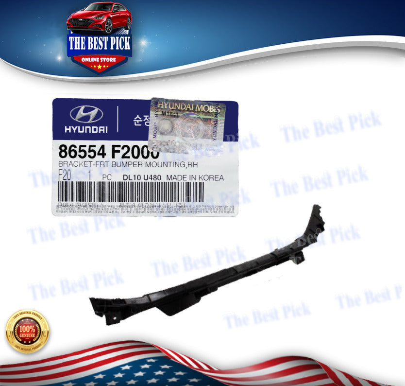 ⭐GENUINE⭐ FRONT Bumper Bracket  right ELANTRA 2017-2018 86554F2000