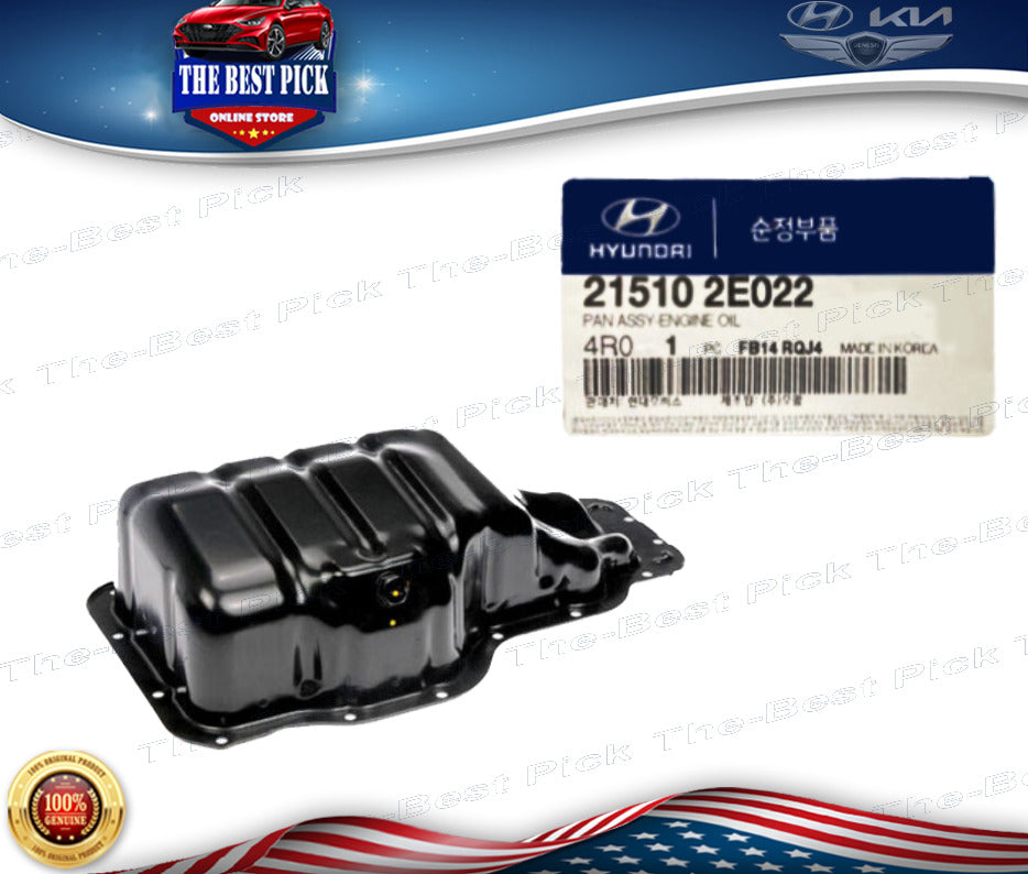 ⭐GENUINE⭐ Engine Oil Pan for 11-16 Elantra Tucson Kia Forte Koup Soul 215102E022