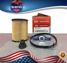 Load image into Gallery viewer, GENUINE Oil Filter Pack w/Seals Fits 2021 Kia Optima 2.5L Engine  263502S000