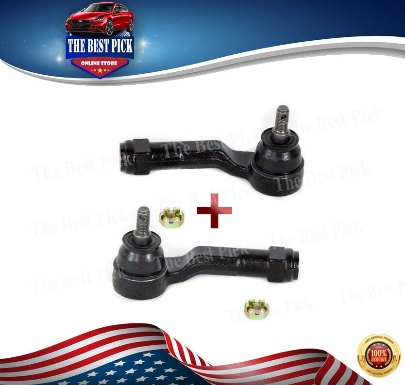 ⭐GENUINE⭐ Steering Tie Rod End Set=2PCs Left + Right For Elantra Forte Kona 2020