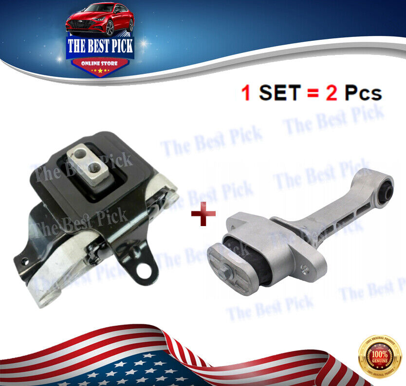 ⭐GENUINE⭐ 21 Hyundai Sonata Hybrid Automatic Transmission Mount + Torque arm 2Pc