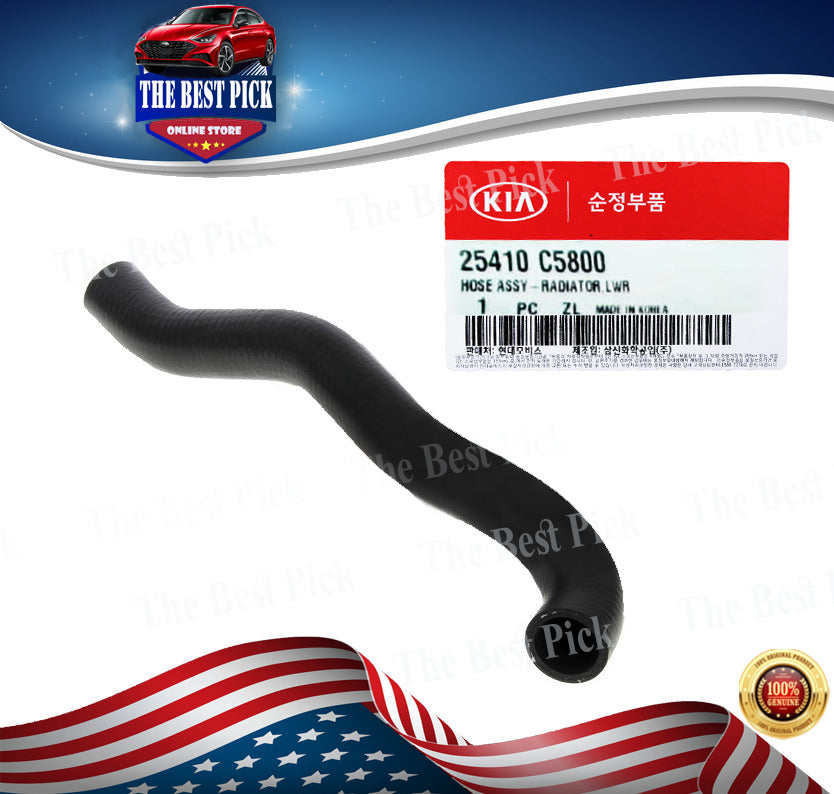 ⭐GENUINE⭐ Lower Radiator Coolant Hose For Hyundai Palisade 20-21 25410C5800