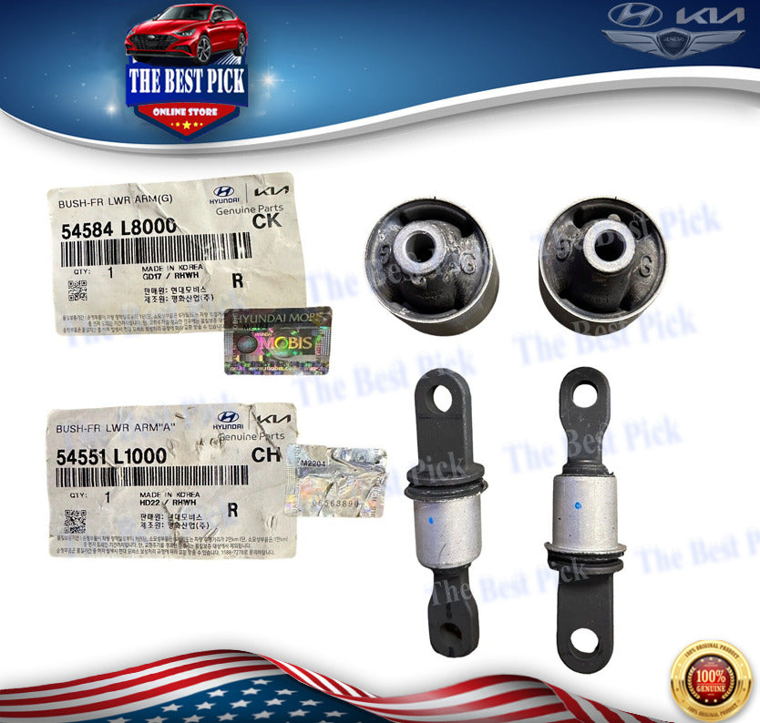 Lower Control Arm Front Bushings fits Sonata 19-21 ⭐1 kit = 4 pcs⭐54551L1000