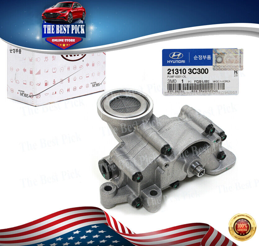 ⭐GENUINE⭐ Engine Oil Pump for 2006-2014 Hyundai Kia 3.3L 3.5L 3.8L 213103C300