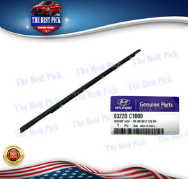 ⭐GENUINE⭐ DOOR RR RH SIDE WINDOW MOLD SONATA 2015-2019 83220C1000