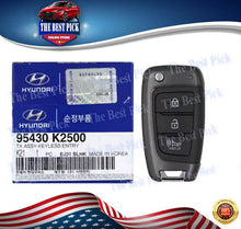 Load image into Gallery viewer, GENUINE 2020 HYUNDAI VENUE REMOTE FLIP KEY FOB SY51GRGE03 95430K2500