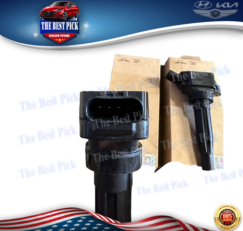 ⭐GENUINE⭐ Ignition Coil for Hyundai Palisade Sedona Stinger 20-21 / 1SET = 2 Pcs