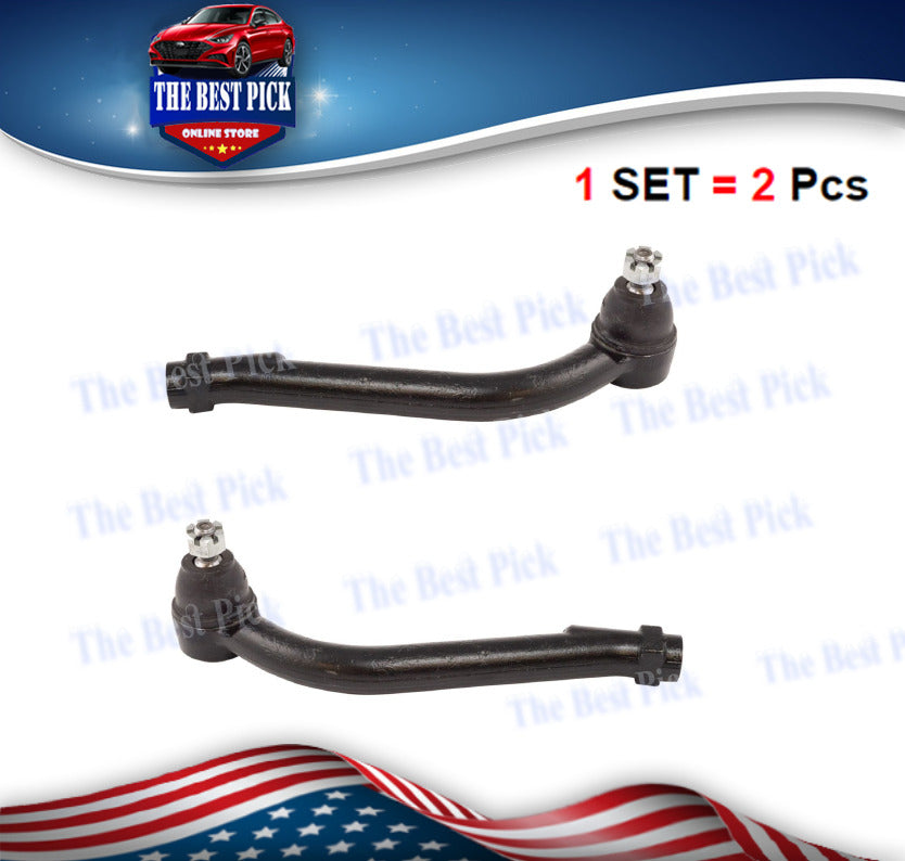 ✅ Front Outer Tie Rod Rack Steering End LH+RH =1SET Santa Fe 2012-18 568202W000