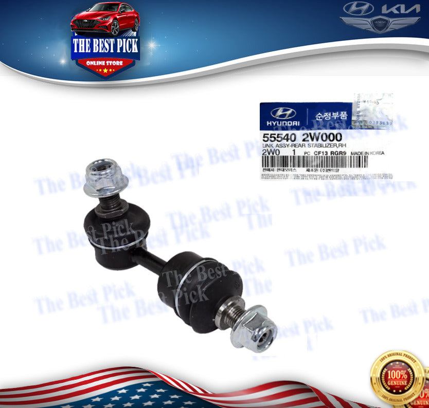 ⭐GENUINE⭐ Stabilizer Bar Link REAR RH for 13-18 Santa Fe Kia Sorento 555402W000