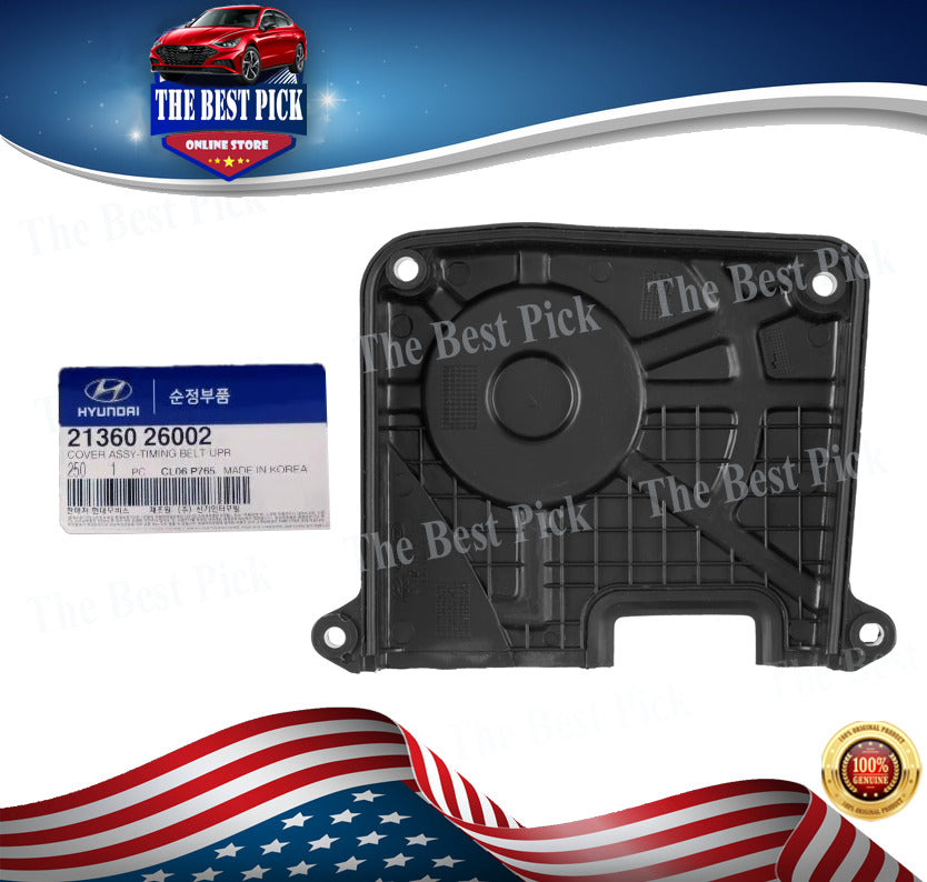 GENUINE Timing Belt Cover UPPER for 01-11 Hyundai Accent Kia Rio Rio5 2136026002