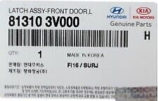 ⭐GENUINE⭐ Door Lock Actuator FRONT LEFT DRIVE for 12-14 Hyundai Azera 813103V000