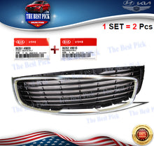 Load image into Gallery viewer, ⭐GENUINE⭐ FRONT RADIATOR GRILLE for 15-18 Kia Sedona SET 86352A9010 86351A9000