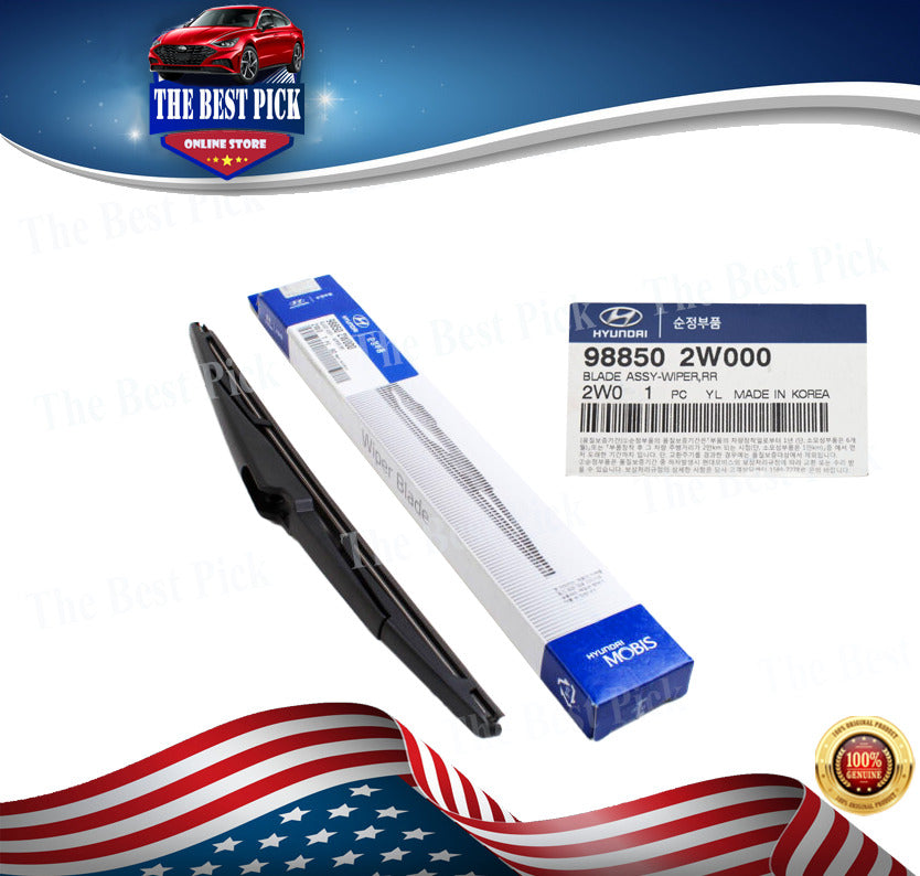 ⭐GENUINE⭐ REAR Wiper Blade for 13-22 Santa Fe Kia Sedona Telluride 988502W000