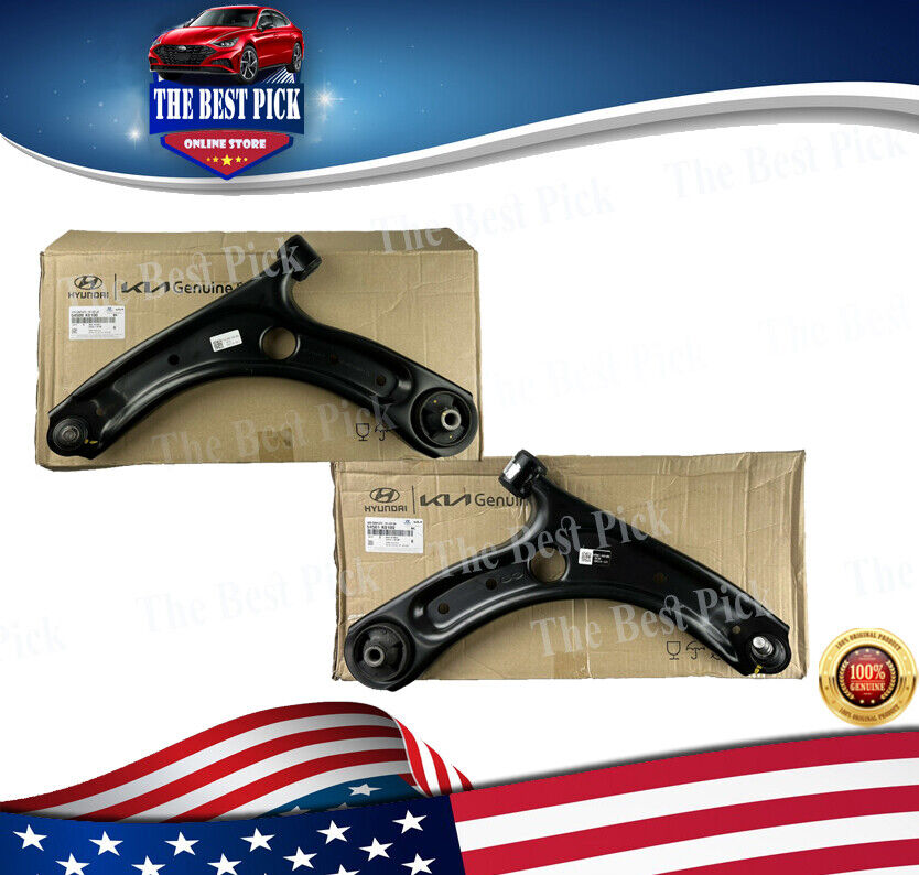 ⭐GENUINE⭐ Front Lower Control Arm LH & RH KIA SOUL 20-22 (set=2pcs) 54500K0100