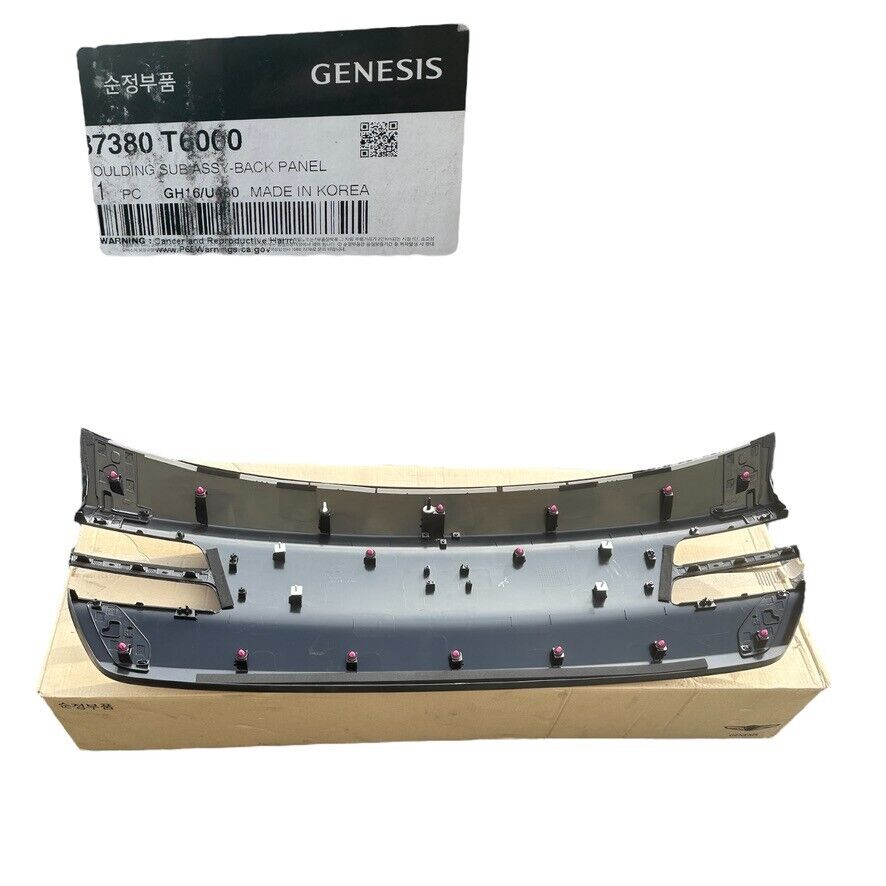 ⭐GENUINE⭐ REAR TAIL FINISH PANEL For 2021 2022 GENESIS GV80 87380T6000